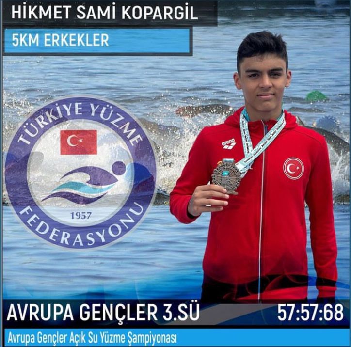 Avrupa Açık Su Yarışları’nda ilk madalya geldi